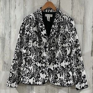 JACKIE JON 90’s Vintage Blazer w/ Crystal Buttons